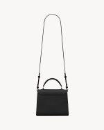 YSL CASSANDRA Mini top handle bag in grain de poudre embossed leather - Image 2